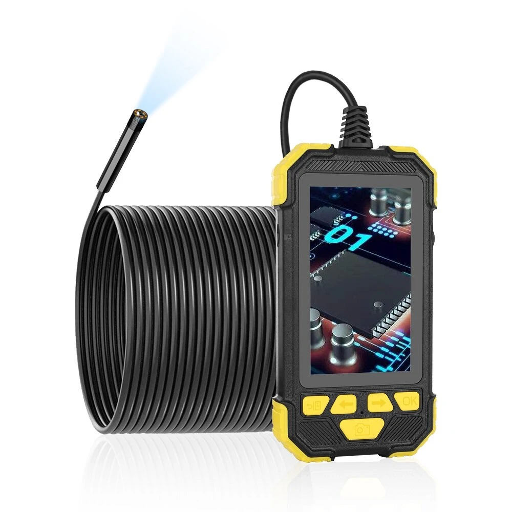 Y19 4.3 HD 1080P Borescope - 3.9mm Lens | 6LED Adjustable Brightness