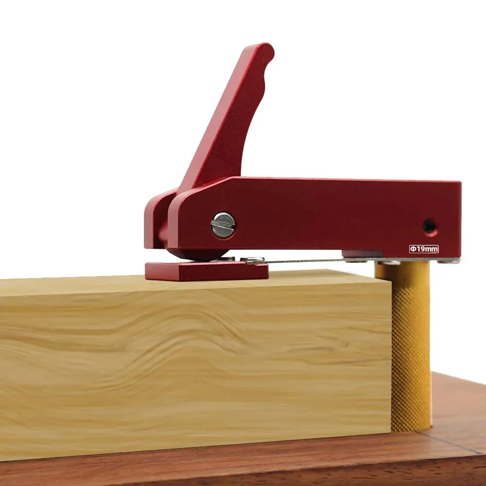 Woodworking Desktop Quick Acting Hold Down Clamp - 19/20MM Dog Hole Tool for Benches