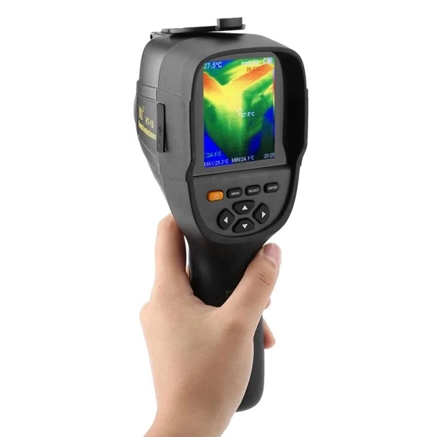 HT-19 Handheld Infrared Thermal Imager Camera - 320x240 IR Detector with 3.2 Display & Storage