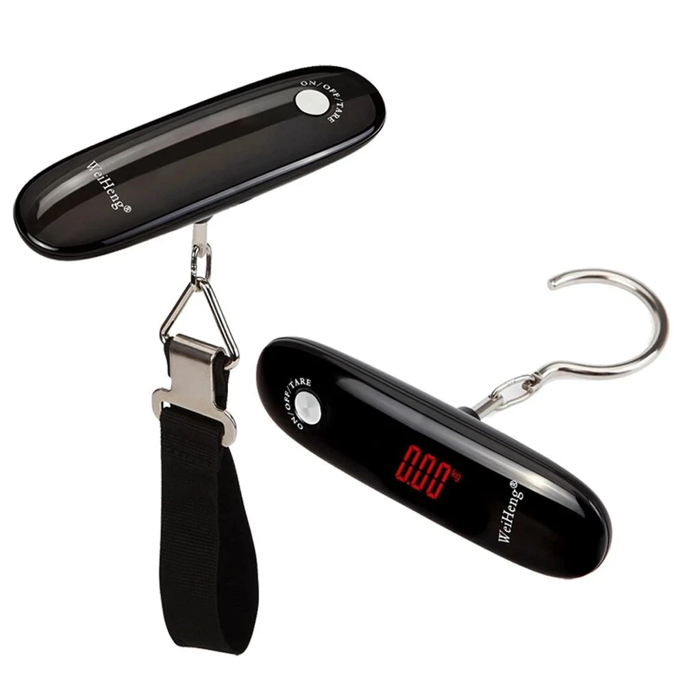 Portable Electronic Luggage Scale - Digital Hanging Scale with LCD Display | Travel Weighing Tool