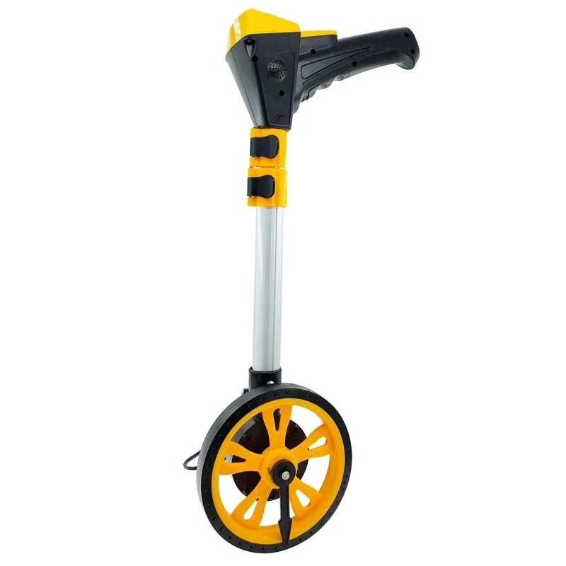 Digital LCD Display Telescopic Measuring Wheel | Electronic Distance Range Finder
