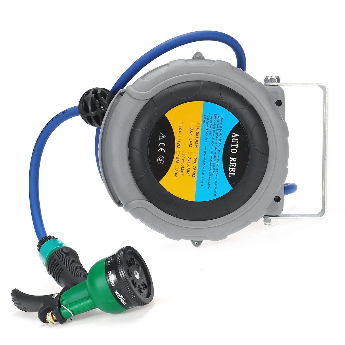 Flexible Garden Hose Reel - Automatic Retractable & Ceiling Mount