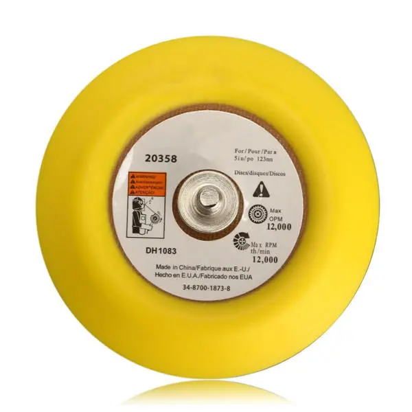 3 Inch Sticky Backing Pad - Hook and Loop Sanding Disc Pad for Polishing Sander