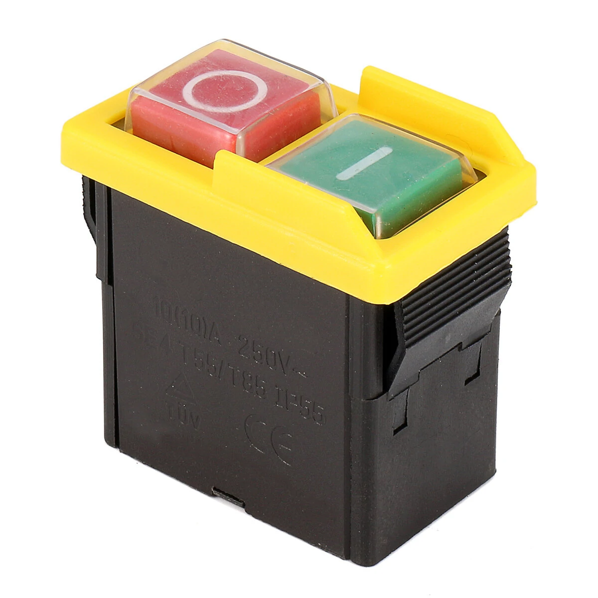 KJD20-2 Emergency Stop Switch - 10Pcs 250V NVR Safety Cut Off Touch Switch