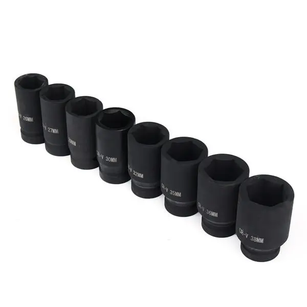 Ingersoll Rand 8Pc 3/4 Drive Deep Impact Socket Set | 26-38mm
