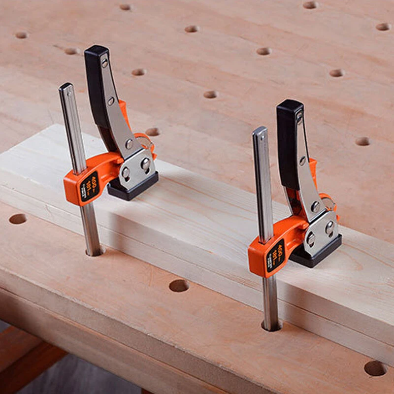 PonyJorgensen Quick Ratcheting MFT Clamp - 181kg Force for Makita Festool DeWalt Guide Rails