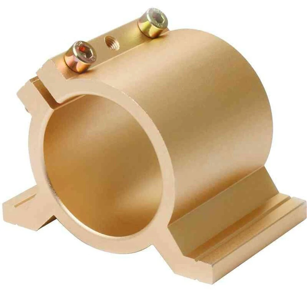 80mm CNC Spindle Motor Mounting Bracket Clamp - Fixture for CNC Engraving Machine