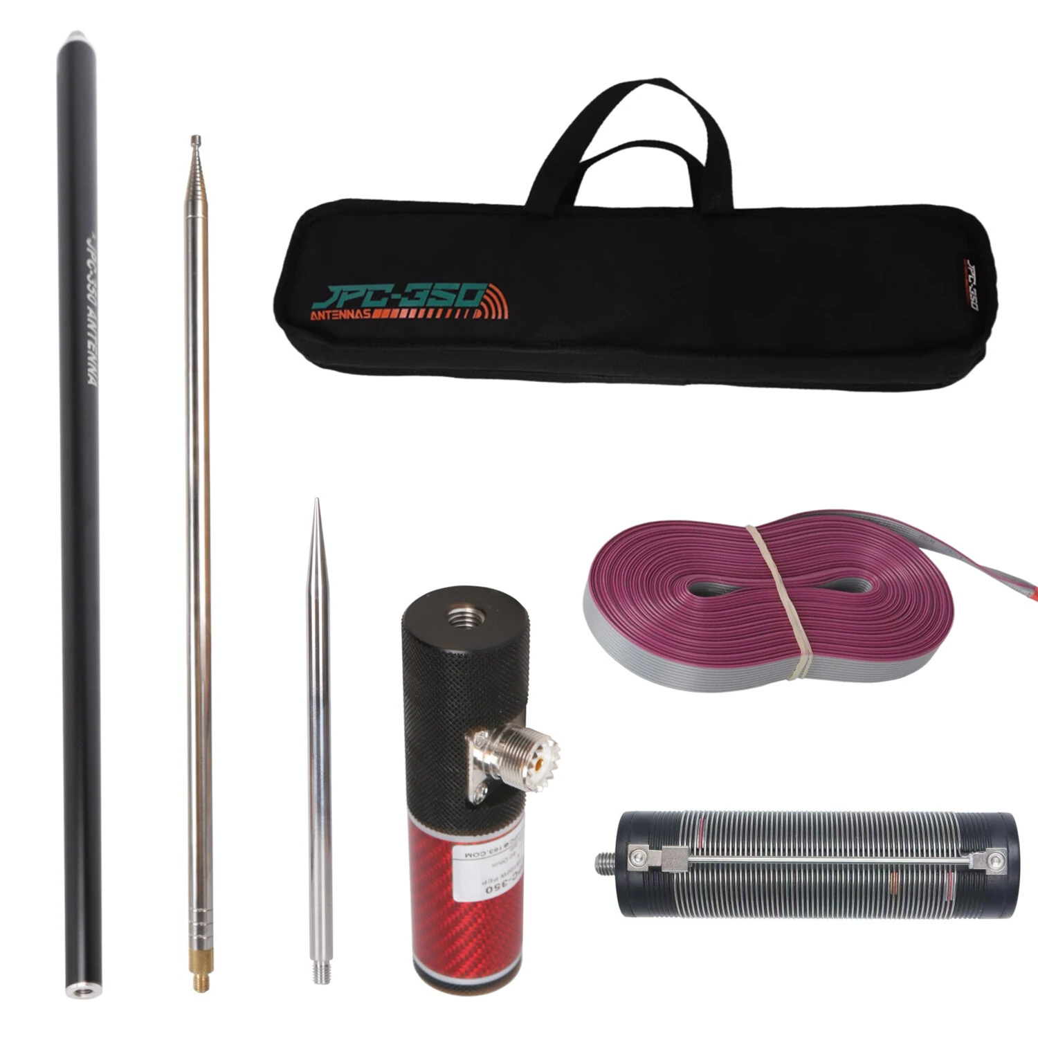 MFJ-945E 10-Band HF Portable Antenna | 3.5-50MHz 100W | Shortwave Radio GP