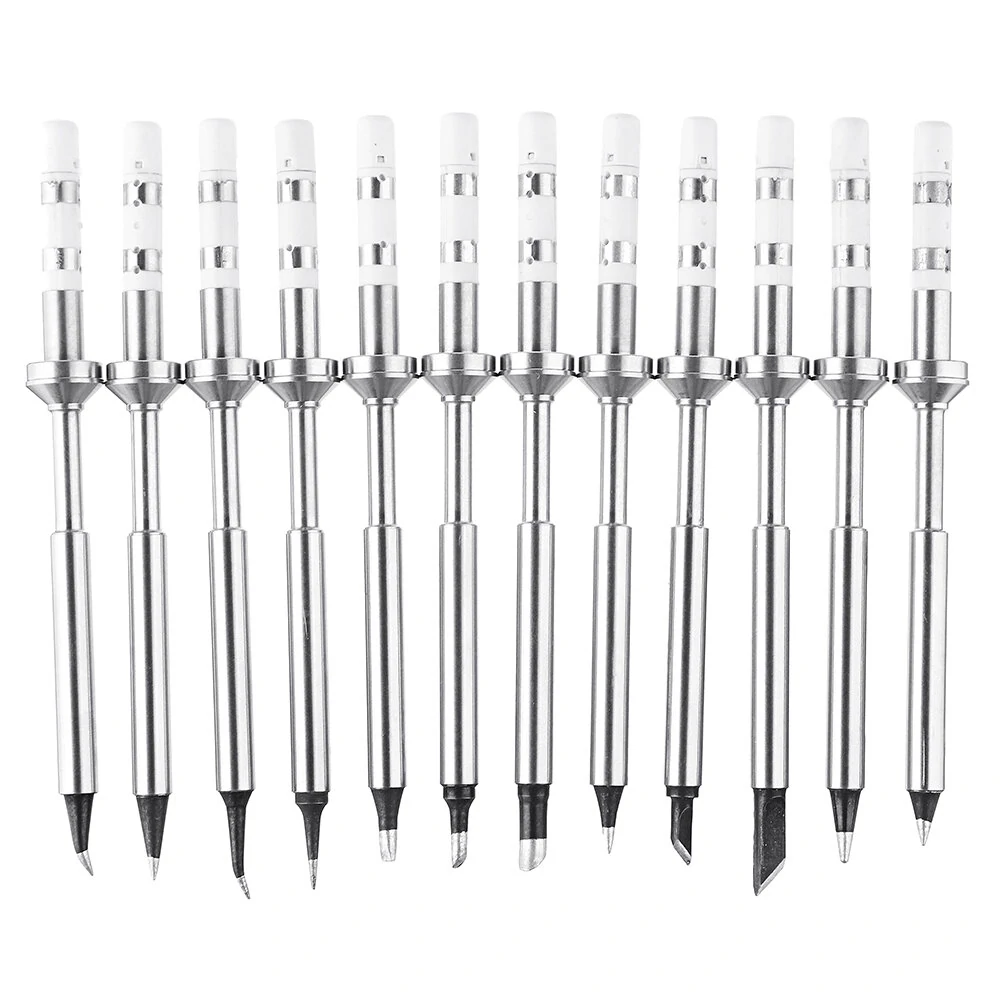 TS Digital LCD Soldering Iron Tips - Black Replacement Upgrade Set