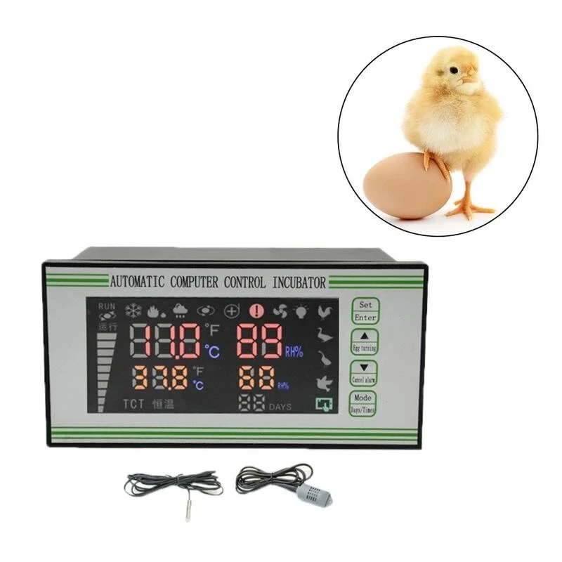 XM-18S Digital Egg Incubator Controller - Full Automatic Thermostat & Hygrostat