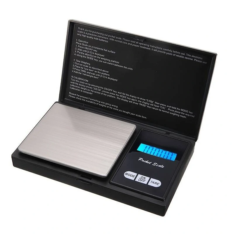 Mini Stainless Steel Digital Pocket Scale | Gold Gram Balance | Portable Jewelry Scale