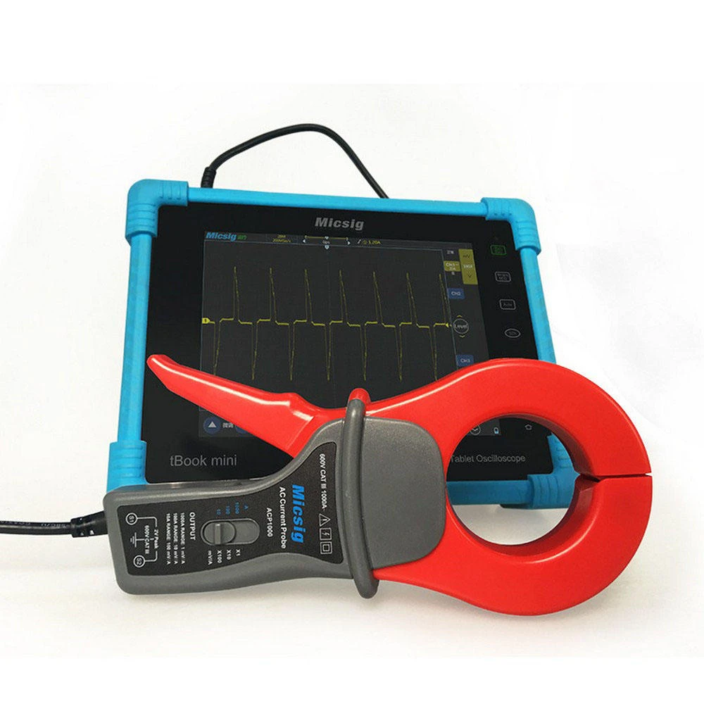 Micsig ACP1000 Oscilloscope Current Probe | 1000A AC 100KHz | CAT III 600V