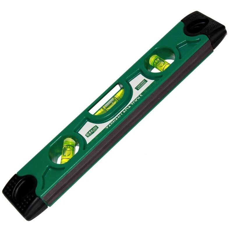 LAOA LA513009 Digital Laser Level Ruler - 230MM Cross Line Laser Leveler & Angle Gauge