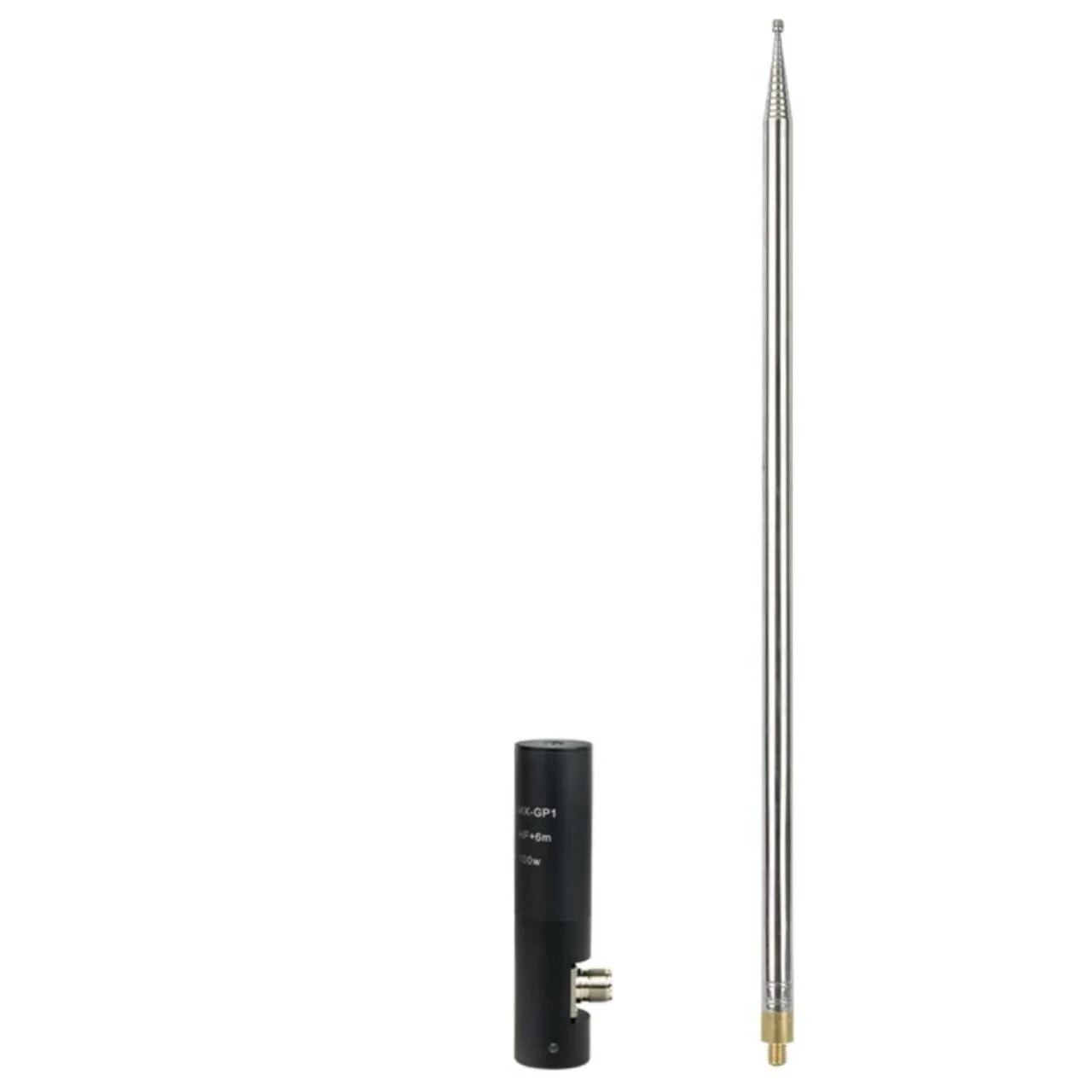 100W Shortwave Portable Antenna | 20M-6M Band Vertical GP for HAM Radio