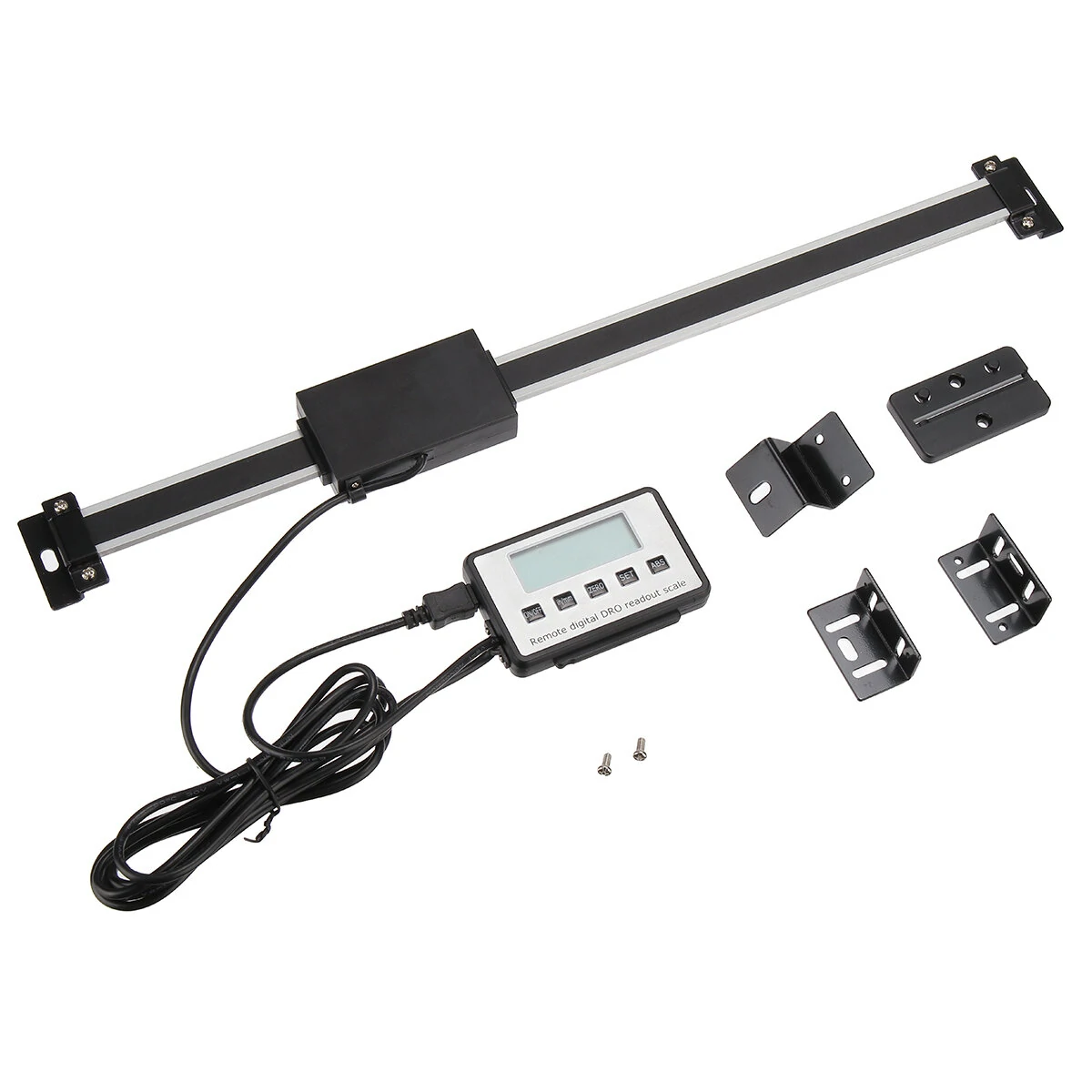 Magnetic Digital Readout Linear Scale | 0-300mm Range, 0.01mm Precision | External Display