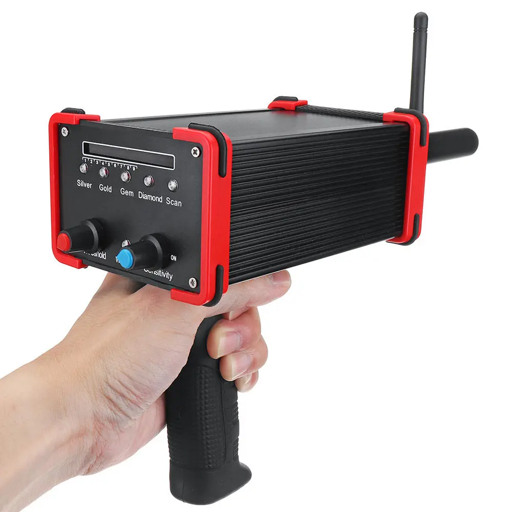 GR-100 Mini Metal Detector | Gold & Mineral Scanner | Wide Range Underground