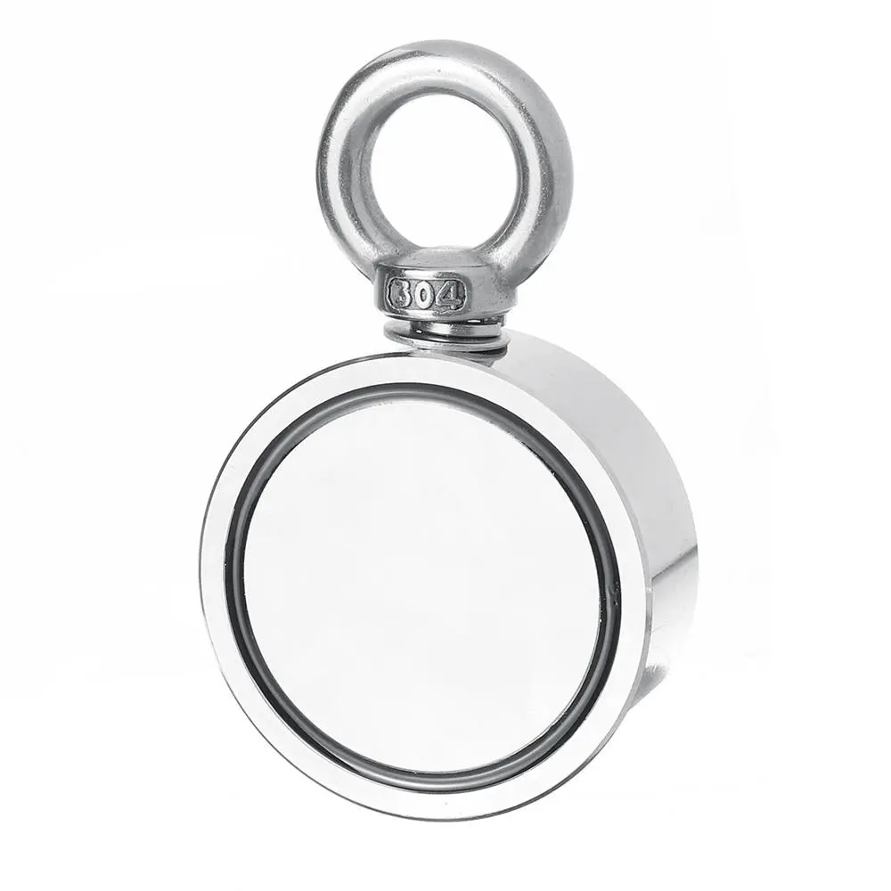 Double Side 320kg D60mm Neodymium Fishing Magnet | Salvage & Recovery
