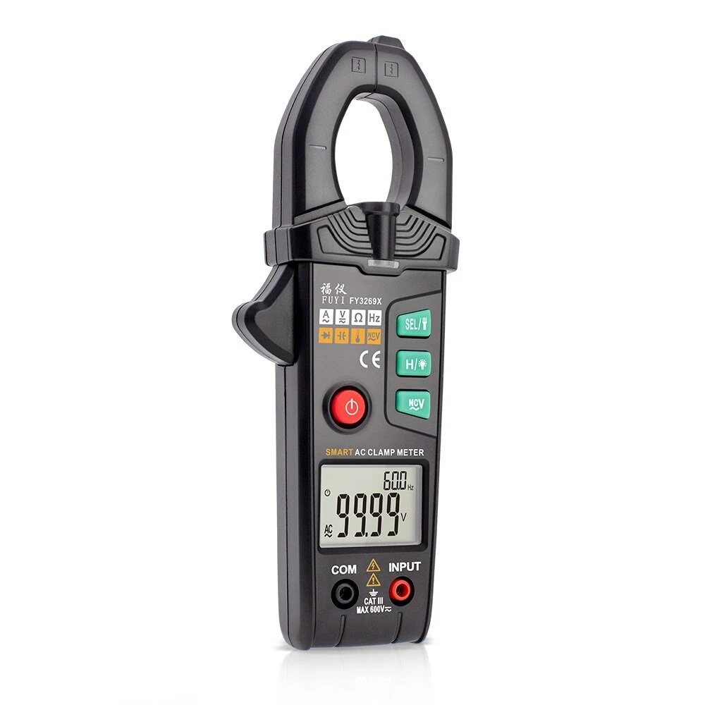 FUYI FY3269X Digital Clamp Meter | 10000 Counts, Capacitance & Temperature