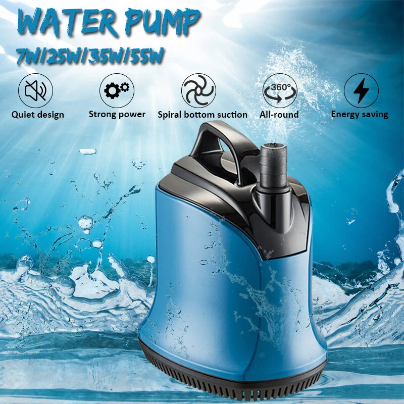 Low Noise 220V 55W 4500L/H Submersible Water Pump | Aquarium Pond Fountain Pump