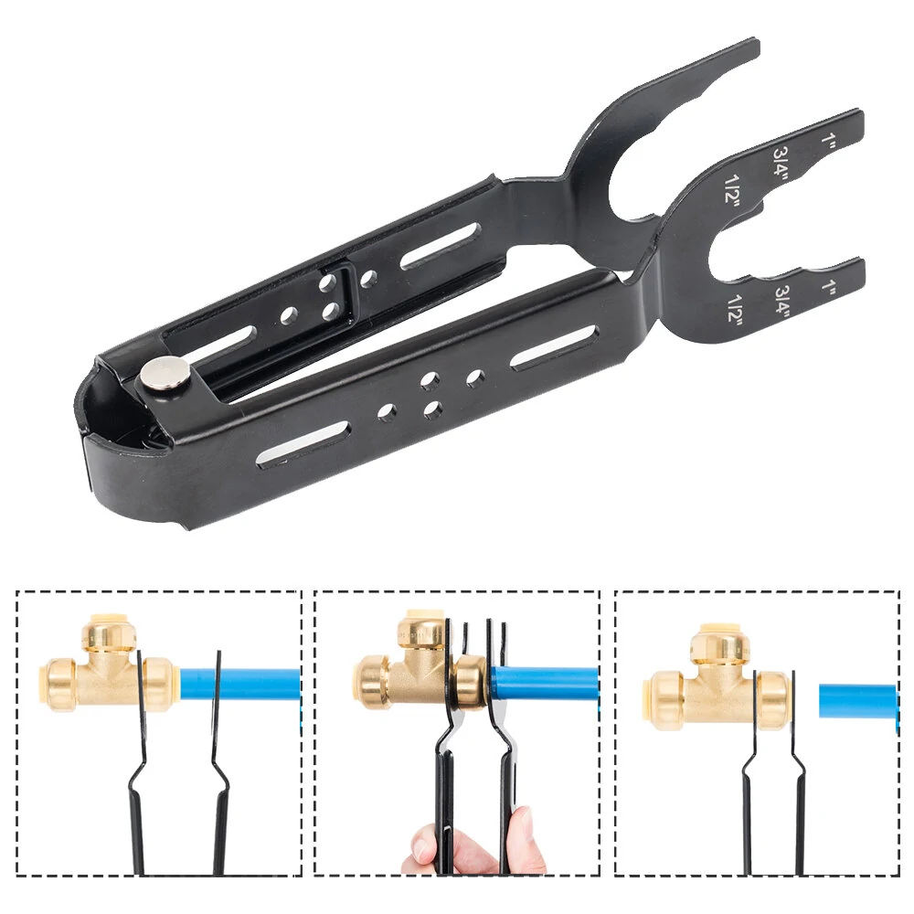 Disconnect Tongs Clamp for 1/2 3/4 1 Inch PEX CPVC Copper Pipe | Pliers Tool