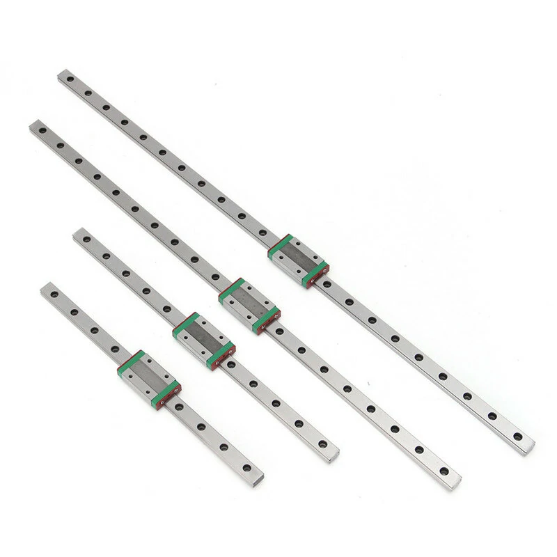 Drillpro MGN12 Linear Rail Guide 100-1000mm with Sliding Block | CNC Parts
