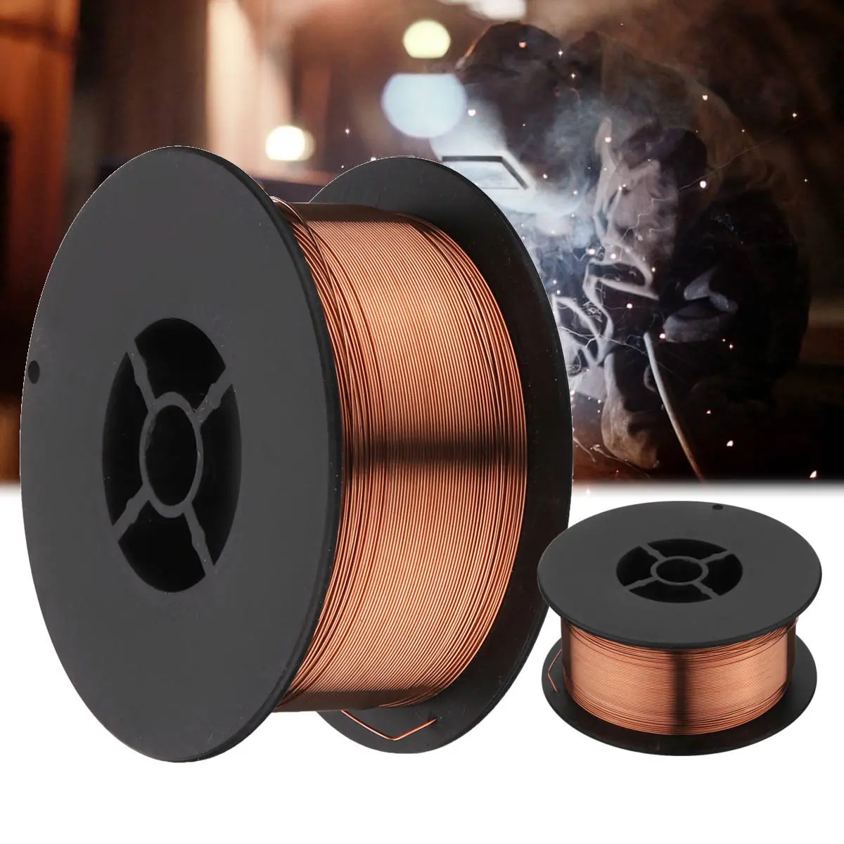 ER70S-6 Solder Wire - 0.6mm 1KG Spool | Coppered Mild Carbon Steel Welding Wire