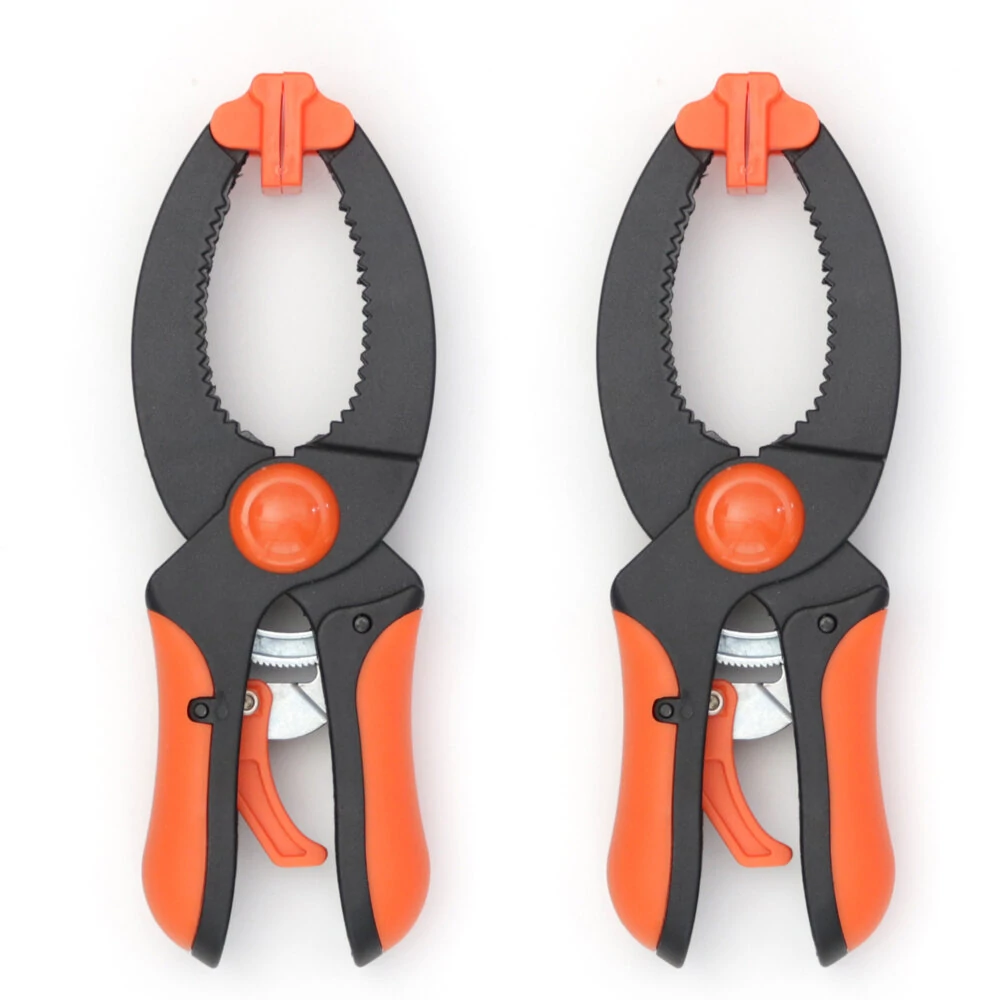 Bessey Spring Clamps | 6-1/4 & 9 Inch Ratchet Mechanism for Rapid Clamping