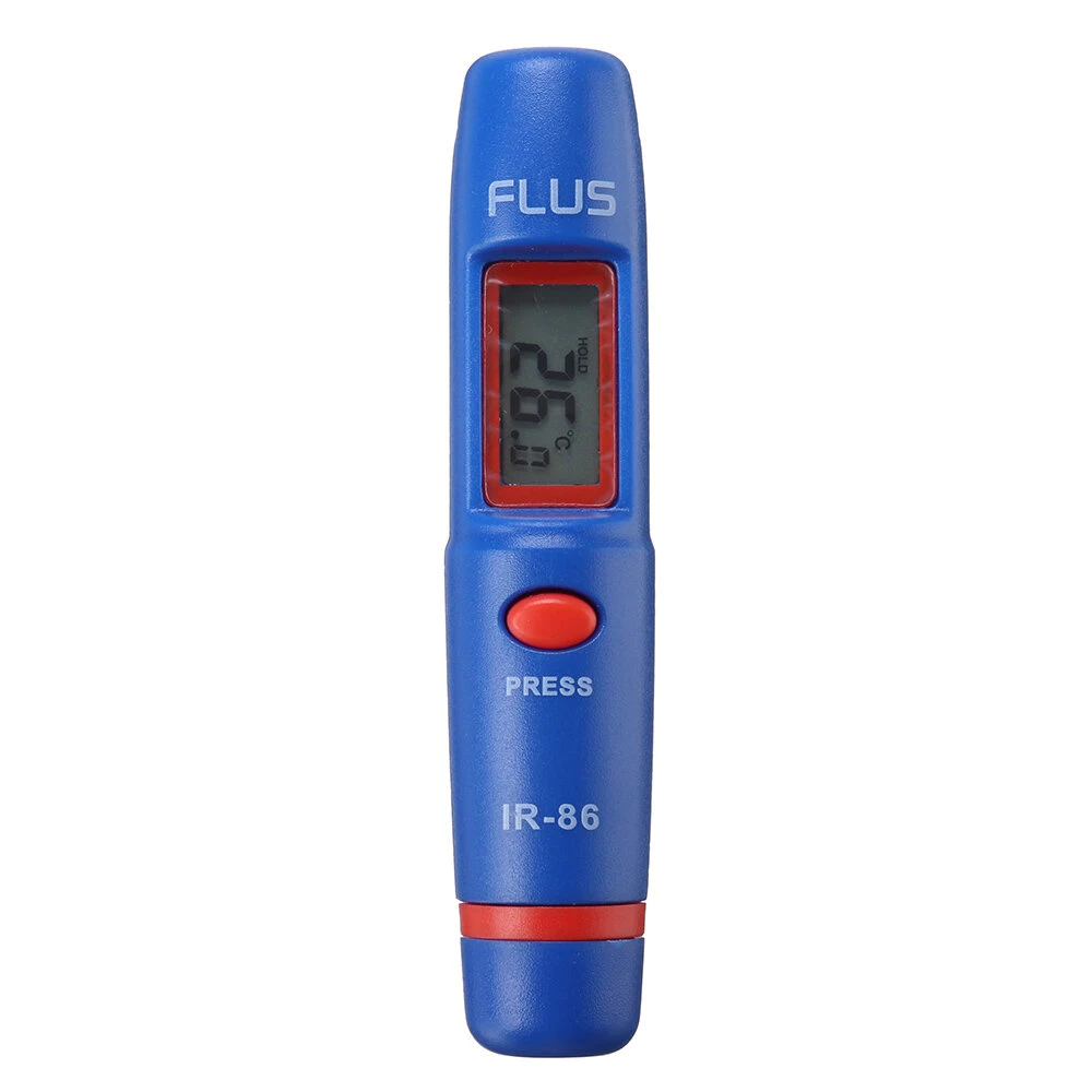IR-86 Digital Infrared Thermometer | Pen-Type Non-Contact | Instant Read for Automotive & Cooking