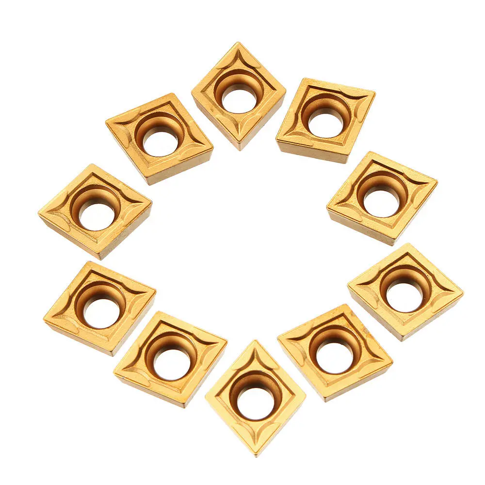 CCMT09T304 CCMT32.51 Carbide Insert | Internal Turning & Face Milling Tool for Lathe CNC