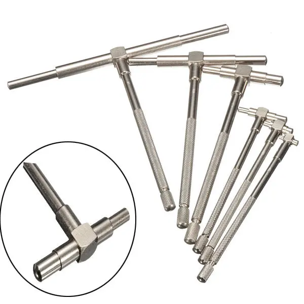 Teng Tools 6pcs Telescopic Bore Gauge Set | 8-150mm Micrometer Kit