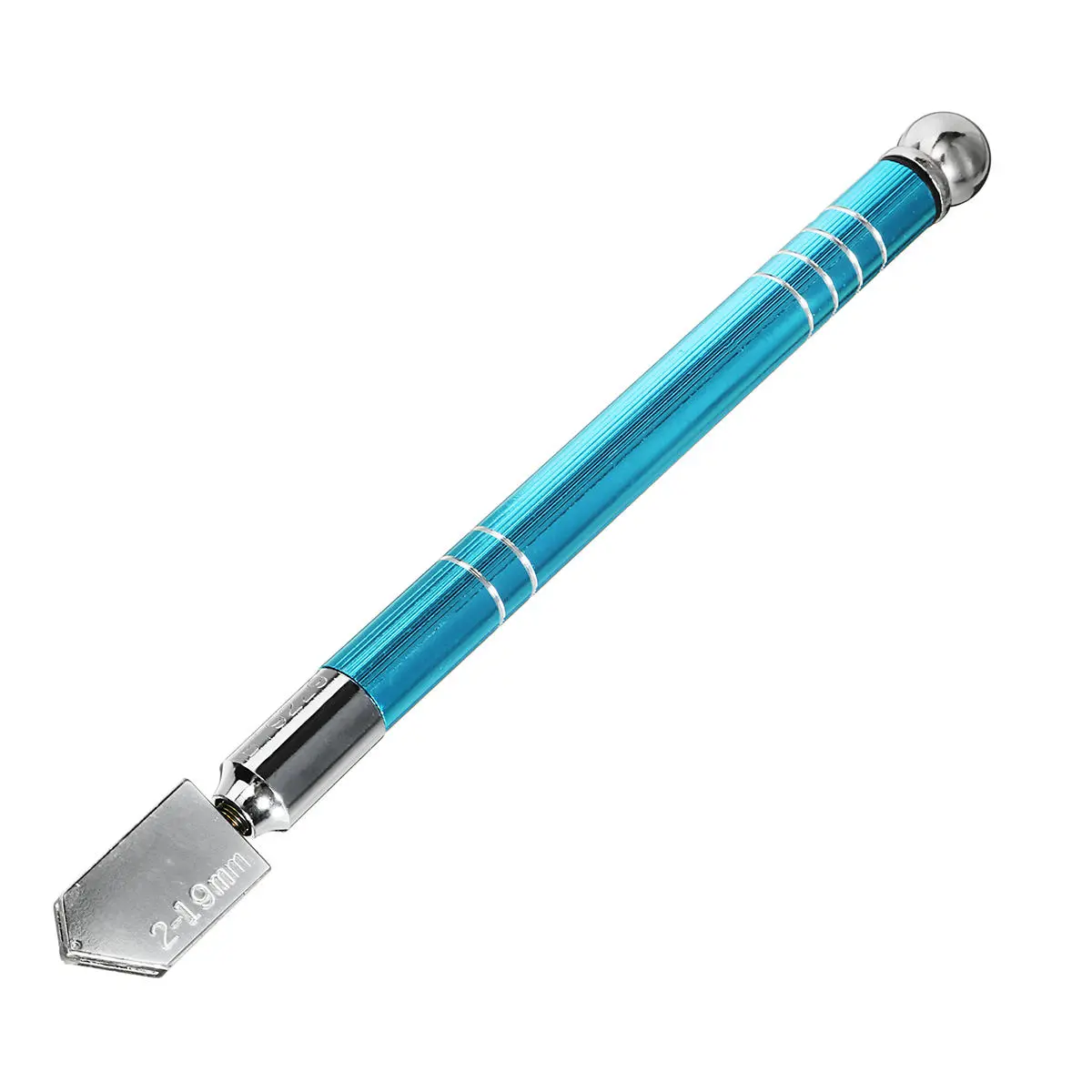 Portable Glass Cutter - Diamond Tipped for 2-19mm Glass | Anti-Slip Handle