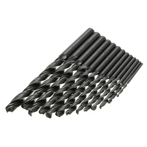 HSS Twist Drill Bit Set - 13pcs 1.5-6.5mm Straight Shank High Speed Steel