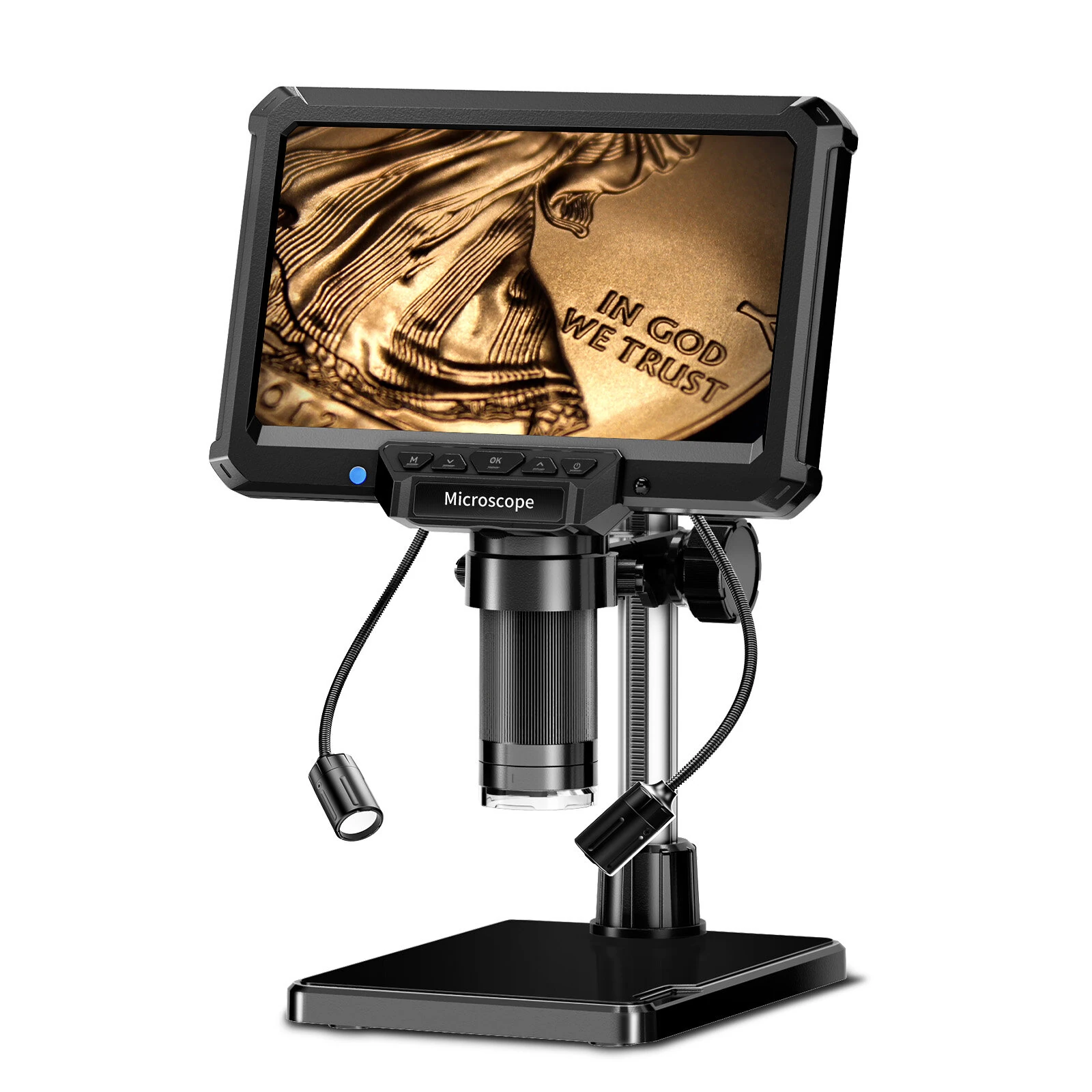 MUSTOOL MK7 Digital Microscope - 7 Inch IPS Screen | 50X-1000X Magnification
