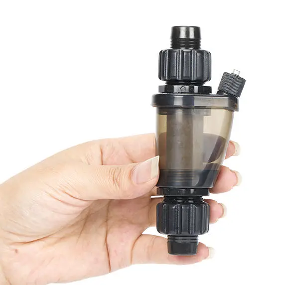 CO2 Atomizer Super Diffuser Reactor for Aquarium Fish Tank - External Water Plant Landscape