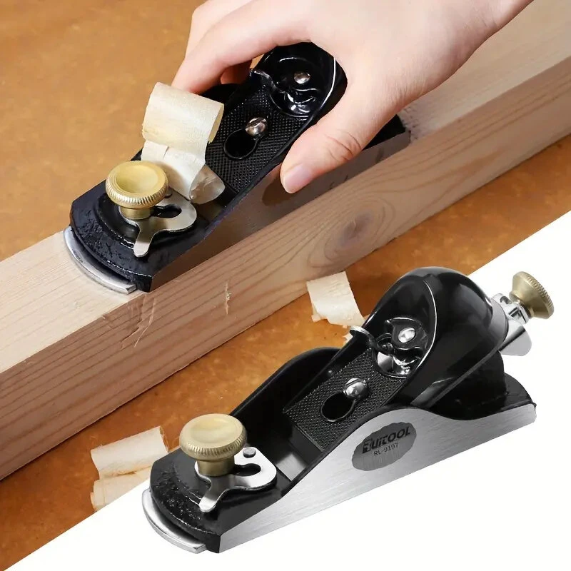 RUITOOL Mini T10 Wood Planer - Adjustable Mouth Block Plane for Woodworking