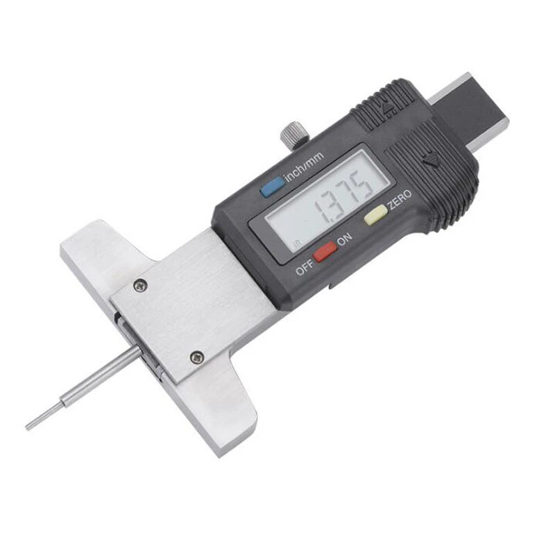 Digital Tire Tread Depth Gauge - Electronic Display | Measurement Tool & Monitoring System