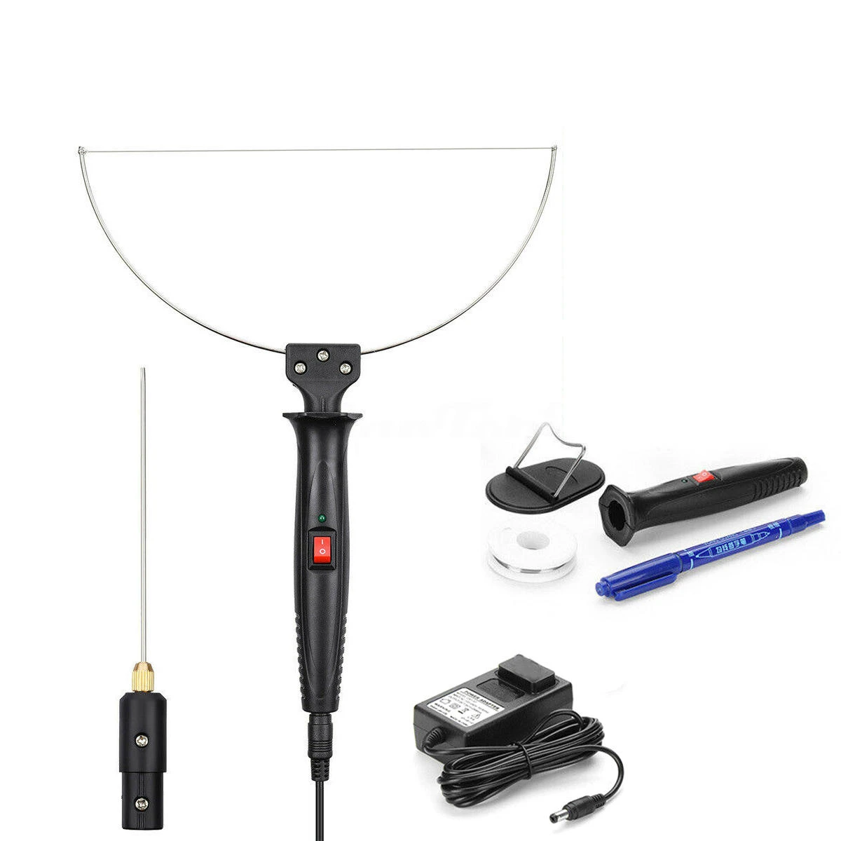 7PCS 110-260V 3-in-1 Electric Foam Cutter Machine & Pen Tools Kit