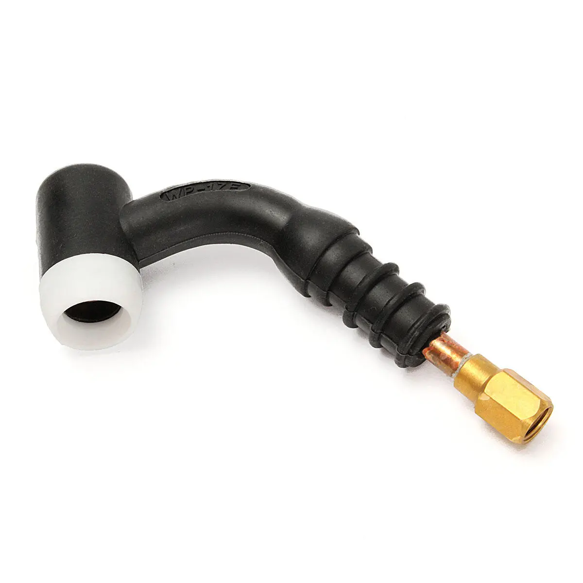 WP-17F Tig Welding Torch | Flexible Head Gas Cooled Body - SR-17F Black