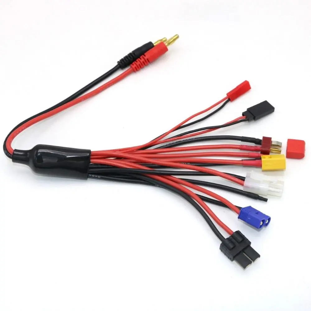 8 in 1 Charging Adapter | 4.0MM Banana to EC3 XT60 JST | For Imax B6 B6AC