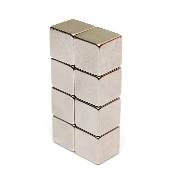 20Pcs N50 Neodymium Magnets - 10mm Cube Super Strong for Fridge & DIY
