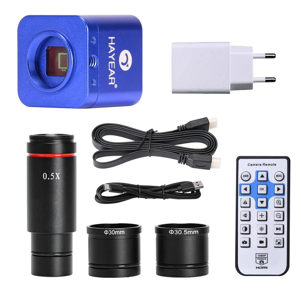 16MP USB Microscope Camera | Electronic Eyepiece for Biological & Stereo
