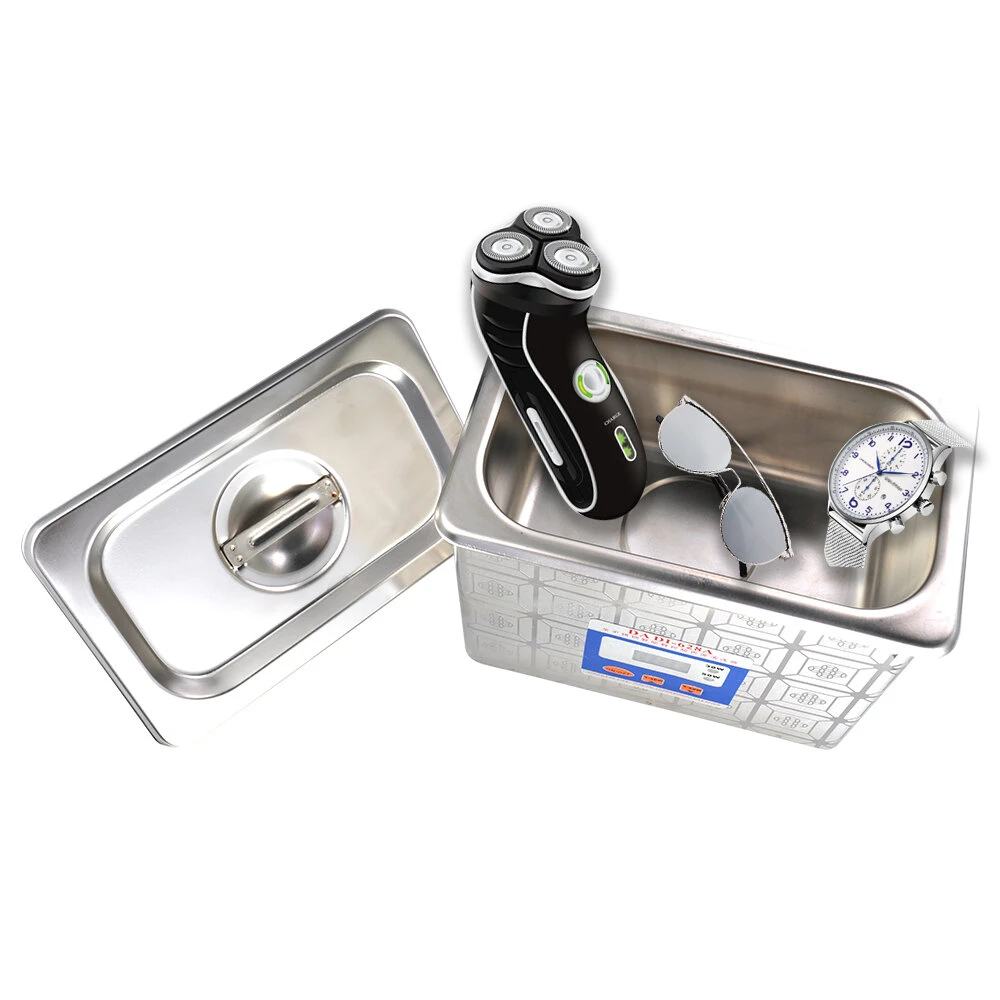 Ultrasonic Cleaner Mini Digital | Jewelry Watches Glasses Cleaning Machine