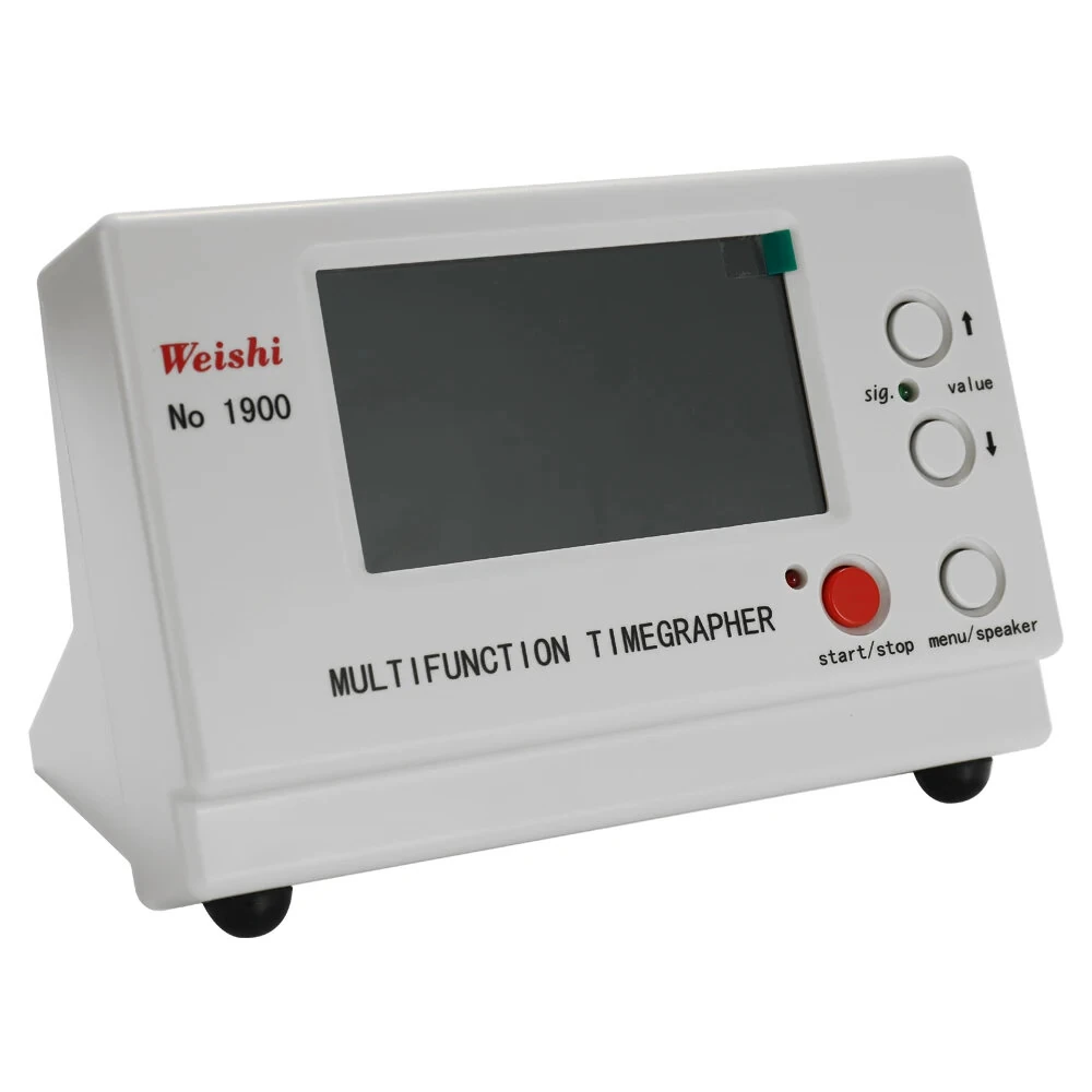 WeiShi No.1900 Timegrapher Watch Tester | Rate Deviation Amplitude Error | Color LCD Screen