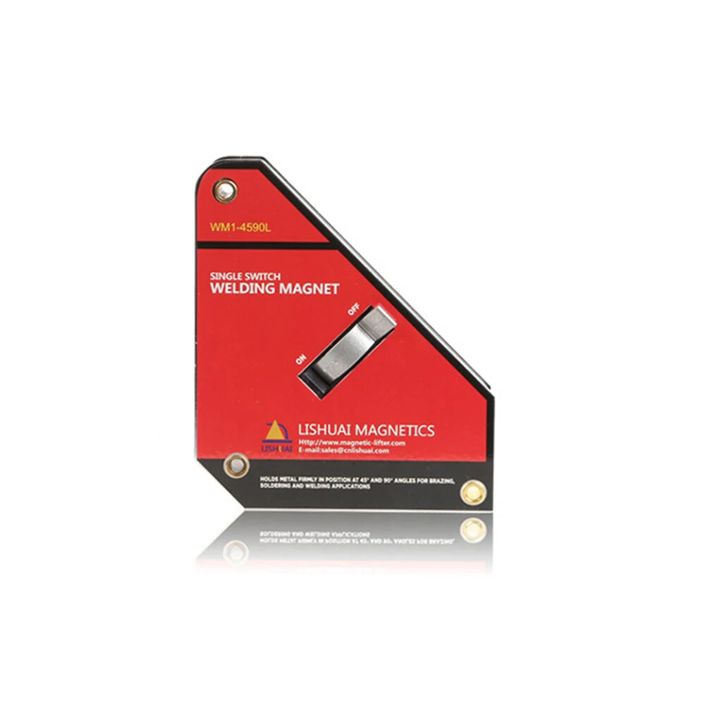 45 90 Degree Welding Corner Magnet - 55KG Single Switch Magnetic Welding Holder