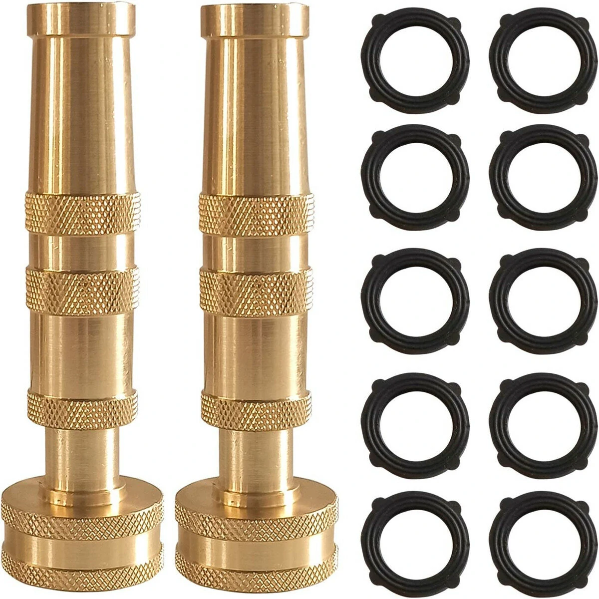 Brass Adjustable Sprinkler Nozzle | 1/2 Inch Atomizing Water Sprayer for Garden Lawn