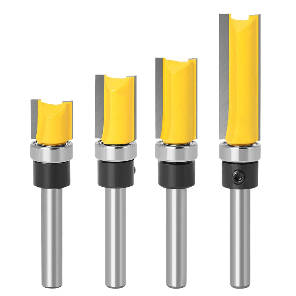 Whiteside Router Bits 6.35mm Shank Flush Trim Bit | 1/2 Dia 12.7mm Bearing