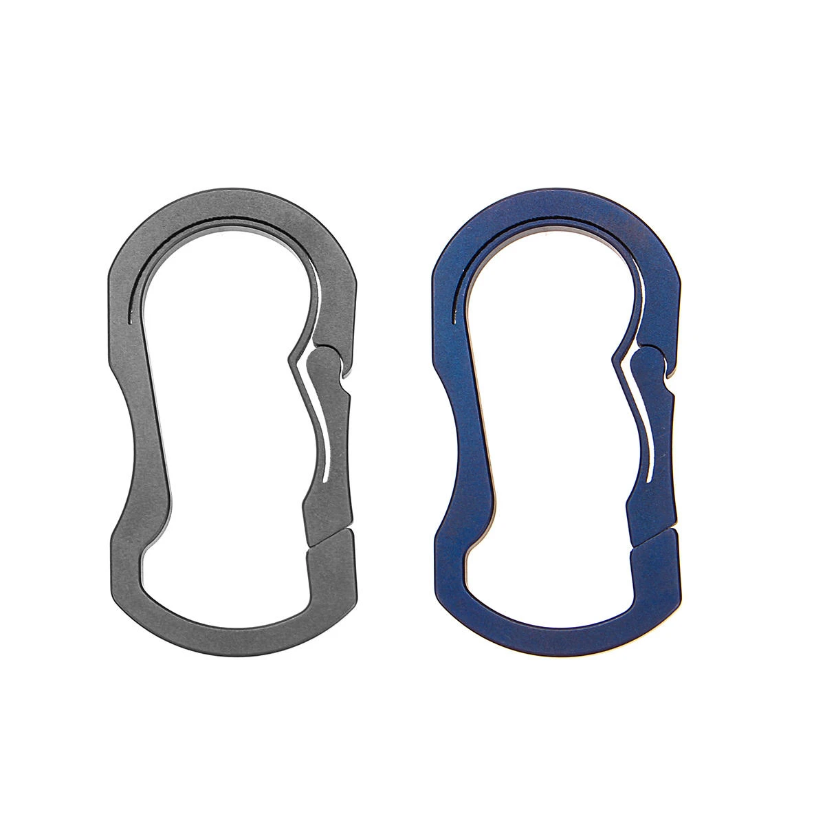 Lightweight Titanium TC4 Keychain | Backpack Hanging Buckle & Carabiner