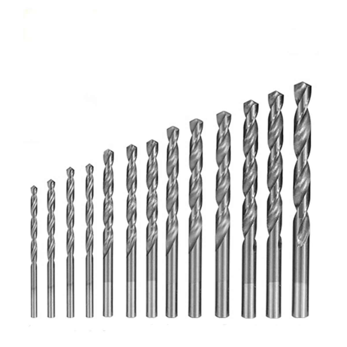 Titanium Coated High-Speed Steel Twist Drill Bit Set - 13/19 Pcs for Electric Drill