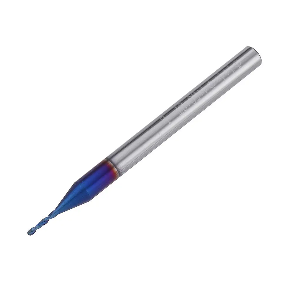 HRC65 Tungsten Steel Twist Drill Bit | 1-7mm 2 Flute 118 Degree Cutter