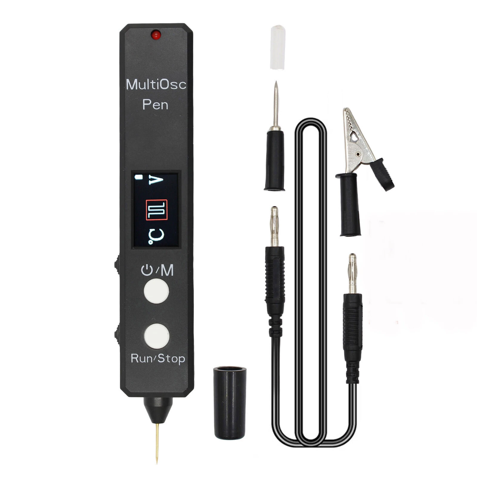 Four-in-One Multifunctional Pen Tester - 400KHz Bandwidth, 2MSa/s, Voltage & Diode